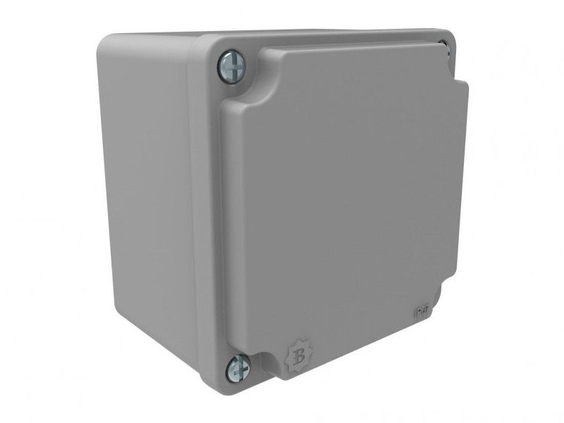 BEMIS RAZVODNA KUTIJA 100x100x75 IP67 ALUMINIJUM BB3-2531-0107