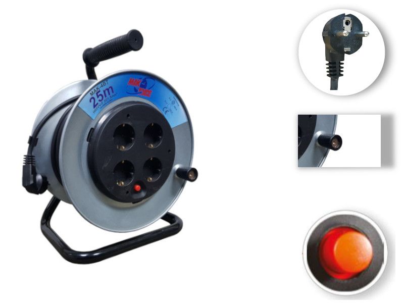 KABLOVSKA MOTALICA MAK-4BT H05VV-F 3G1.5 25met 4x250V~ METALNA