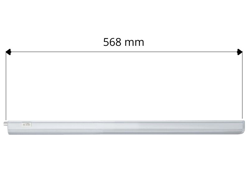 LAMPA STRELA SOLED SA PREKIDAČEM  8W 4000K 640lm 568mm GRL4232-4S