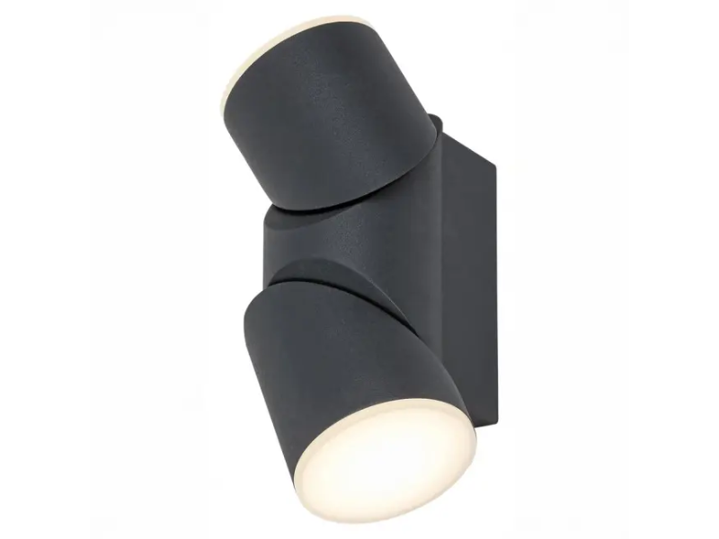 LAMPA ZIDNA LED 12W,ANTRACIT,IP44,800lm,3000K,RAB 7904